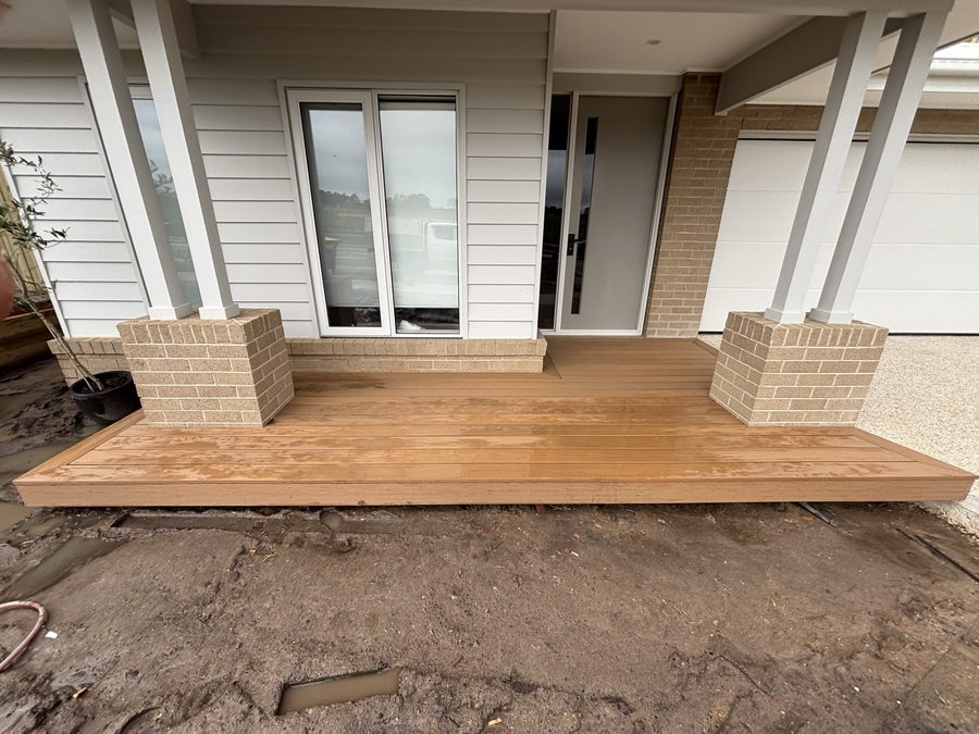 A deck built by MC Constructions in Melbourne